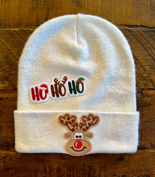 Knit Beanie - Ho Ho Ho