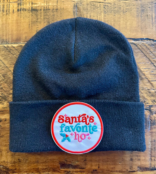 Knit Beanie - Santa's Favorite Ho