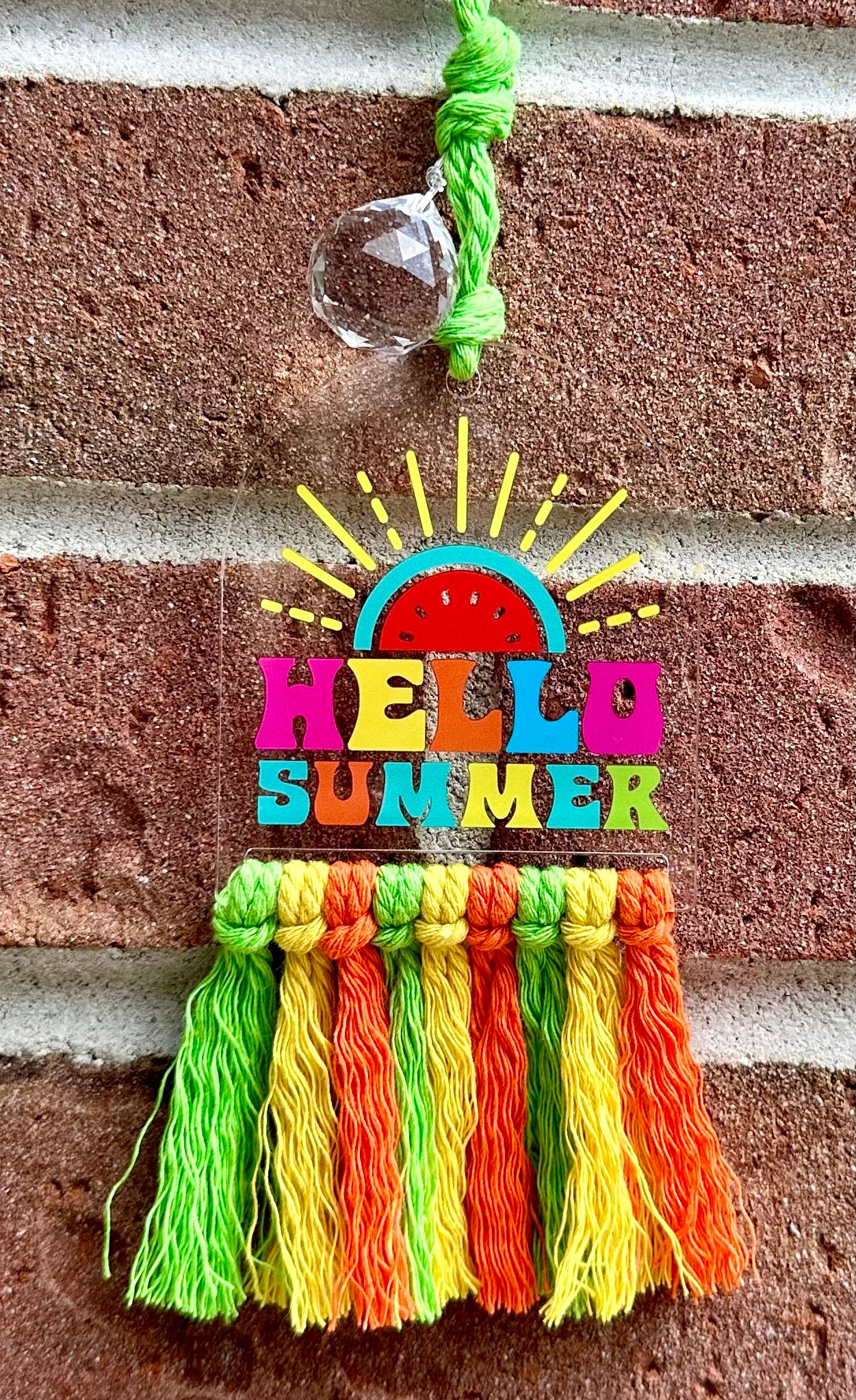 Car Charm - Hello Summer