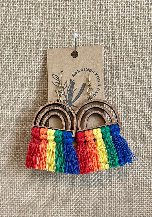 Pride Month - Wooden Rainbows